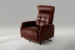 Demo - Beckett Leather Recliner - Mocha Demo Clearance - 5