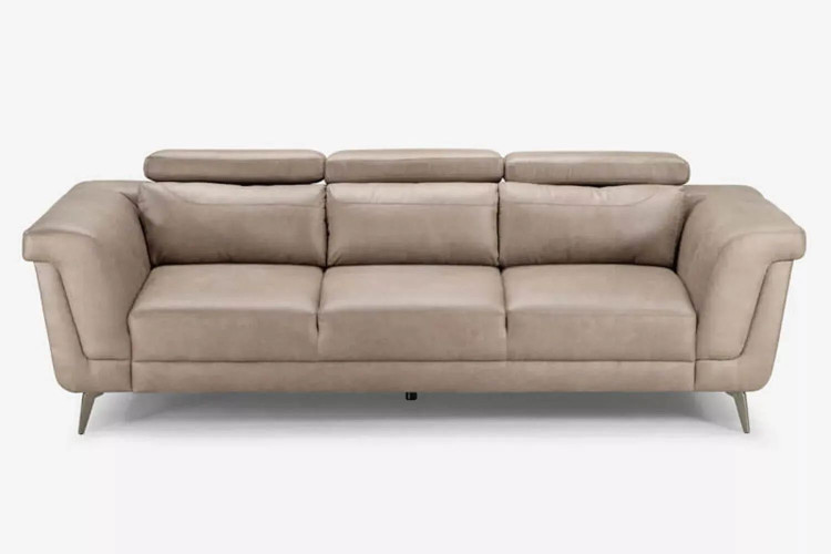 Demo - Laurence 3-Seater Couch - Sandstone Demo Clearance - 1