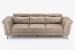 Demo - Laurence 3-Seater Couch - Sandstone Demo Clearance - 1