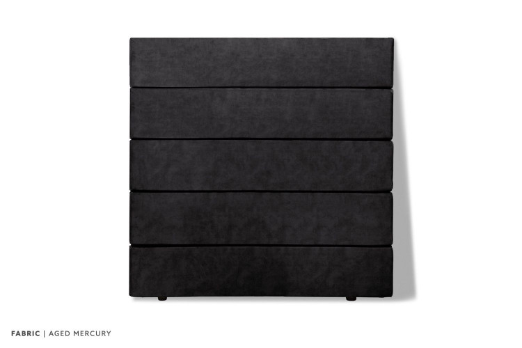 Drew Headboard - King - Aged Mercury Demo Clearance - 1