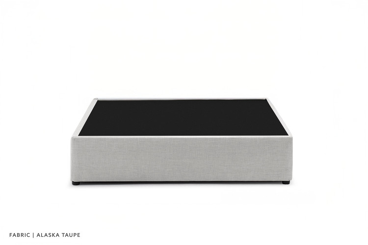 Zoey Bed Base - Double - Alaska Taupe Bed Bases - 1