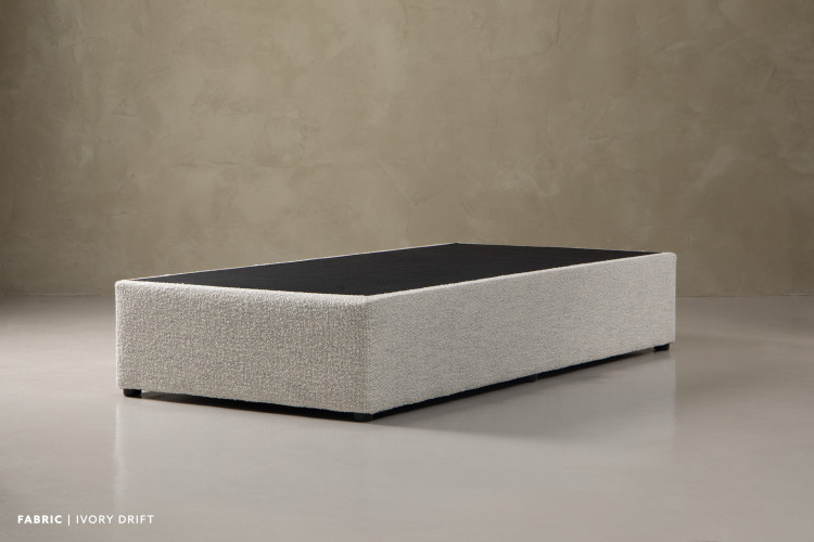 Zoey Bed Base - Single - Ivory Drift Bed Bases - 1