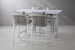 Westbury 4-Seater Patio Counter Bar Set Home - 2