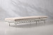 Lisbon Pool Lounger - Stone & White Patio and Outdoor Lounge Furniture - 6