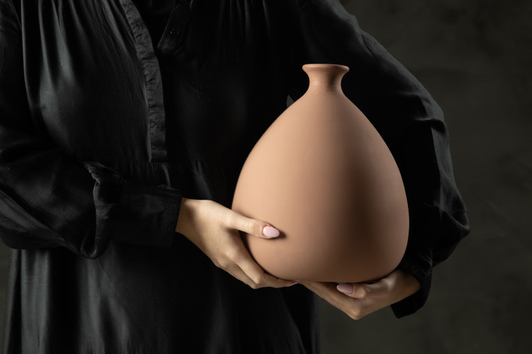 Freya Vase - Mocha Brown Vases - 1