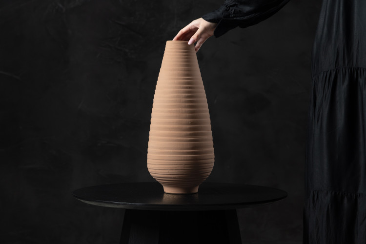 Sarai Vase - Mocha Brown Vases - 1
