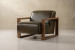 Rexton Leather Armchair - Olive Chairs - 3