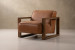 Rexton Leather Armchair - Whiskey Chairs - 2