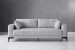 Demo - Houston 3 Seater Couch-Dove Grey Demo Clearance - 2