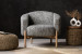 Prague Armchair - Steel Flint Living Room Furniture - 3