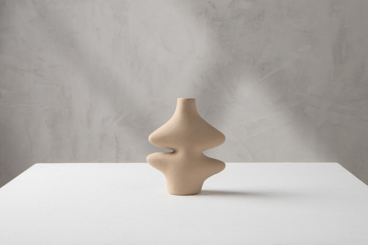 Zyra Vase - Ivory Vases - 1