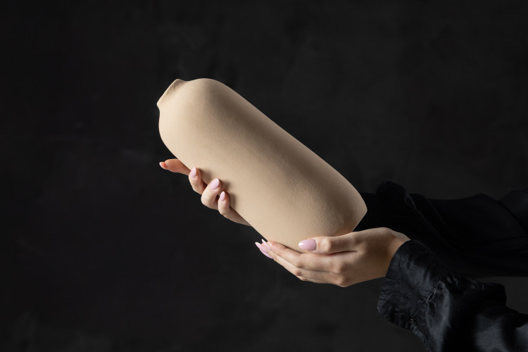 Ellis Vase - Ivory Vases - 1