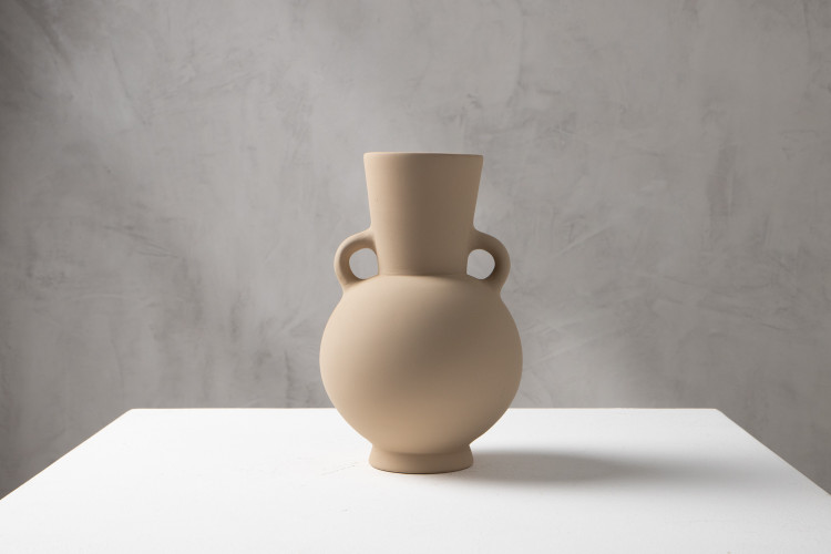 Voya Vase - Ivory Vases - 1
