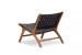 Demo - Camdyn Leather Chair - Black Demo Clearance - 4