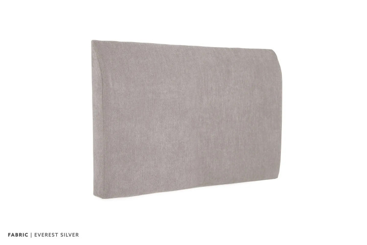 Gemma Headboard - 3/4 - Everest Silver Three Quarter Headboards - 1