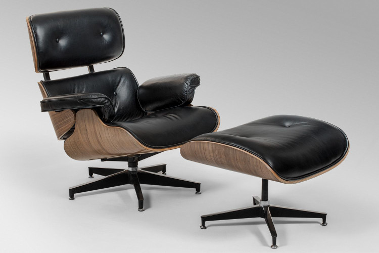 Demo - Snowden Lounge Chair-Black Demo Clearance - 1