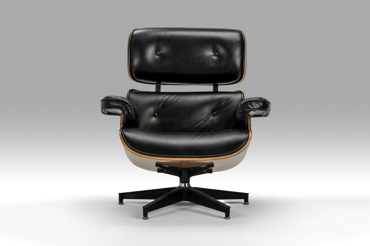 Demo - Snowden Lounge Chair-Black Demo Clearance - 1
