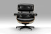 Demo - Snowden Lounge Chair-Black Demo Clearance - 2