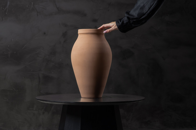 Reya Vase - Mocha Brown Vases - 1