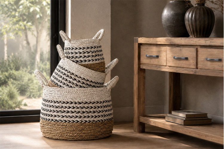 Rani Basket - Set of 3 Baskets & Storage - 1