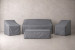 Protective Cover-Ashburn Patio Lounge Set Protective Covers - 3