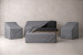 Protective Cover-Ashburn Patio Lounge Set Protective Covers - 1
