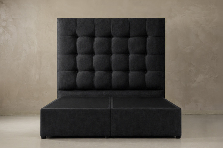 Ariella Bed - King XL - Aged Mercury King Extra Length Beds - 1