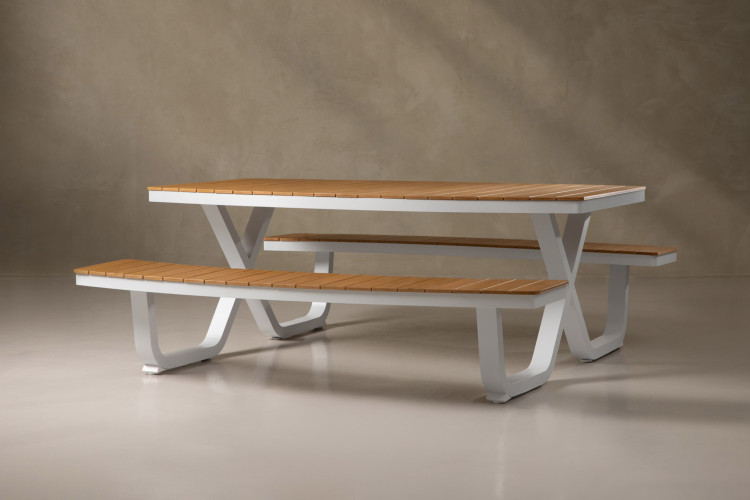 Protective Cover -Sydney Patio Picnic Bench - Grey Protective Covers - 1