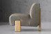 Demo - Takara Leather Chair - Graphite Demo Clearance - 3