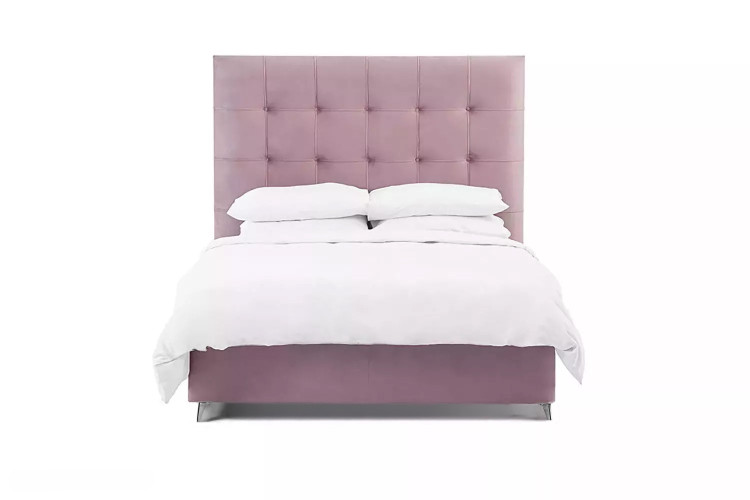 Ariella Maya Bed - Queen - Velvet Pink Epic Clearance Sale - 1