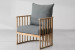 Demo - Harper Armchair - Dark Grey Demo Clearance - 1