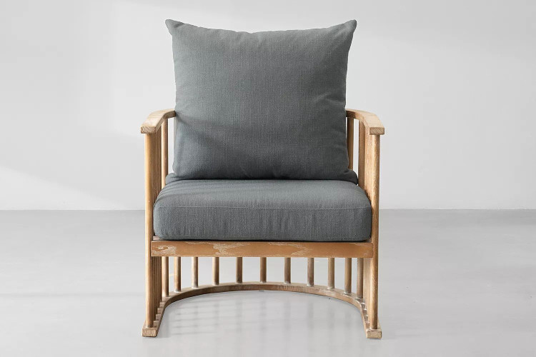 Demo - Harper Armchair - Dark Grey Demo Clearance - 1