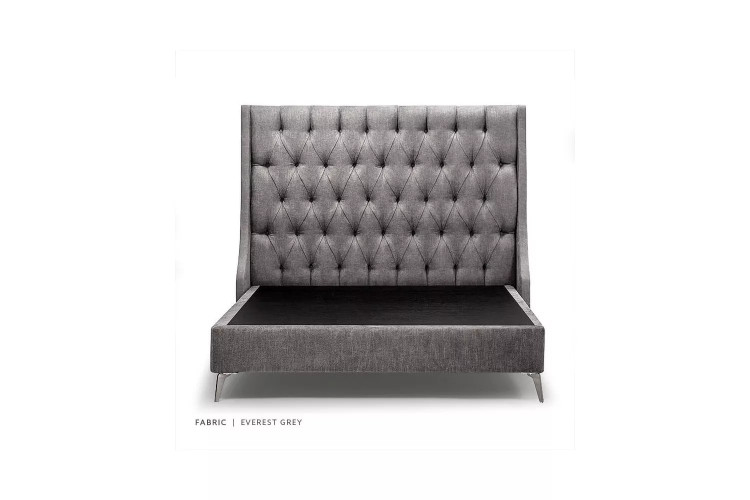 Madison Bed - Double - Everest Grey Double Beds - 1