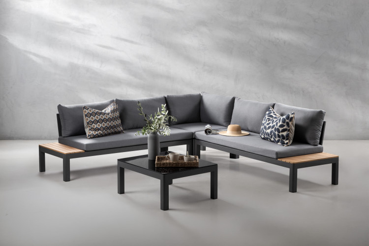 Bristol Corner Patio Lounge Set Patio Couches & Lounge Sets - 1