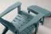 Hampton Patio Lounge Chair & Footrest - Sage Home - 9