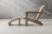 Hampton Patio Lounge Chair & Footrest - Stone Patio Chairs - 4