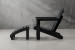 Hampton Patio Lounge Chair & Footrest - Charcoal Patio Chairs - 4