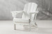 Hampton Patio Lounge Chair - White Patio Chairs - 2