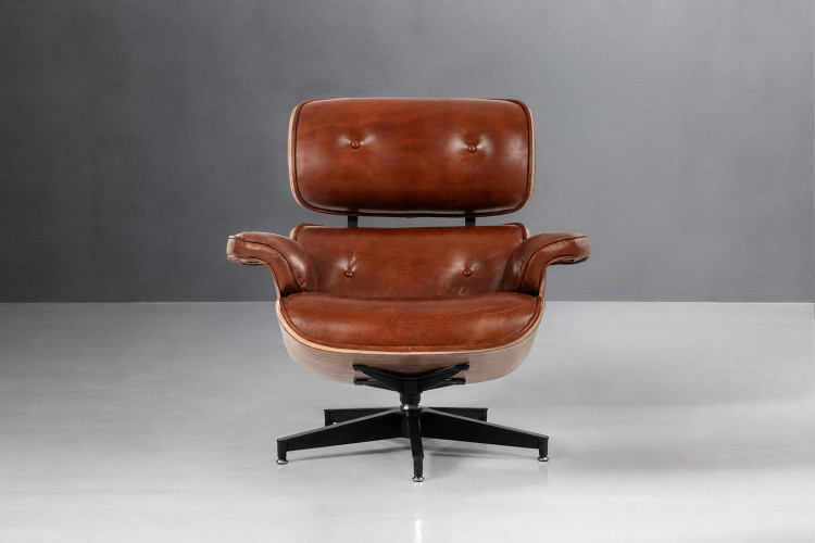Snowden Leather Chair - Tan Occasional Chairs - 1
