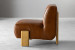Demo - Takara Leather Chair - Burnt Tan Demo Clearance - 2