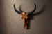 Brangus Wooden Sculpture Sculptural Art - 7