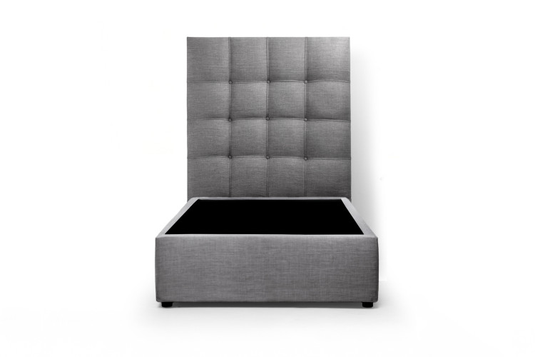 Ariella Bed - Single - Everest Silver Single Beds - 1