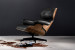 Snowden Leather Chair - Black Armchairs & Lounge Chairs - 6