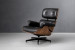 Snowden Leather Chair - Black Armchairs & Lounge Chairs - 2
