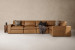Bexley Leather Grand Corner Couch Set - Sahara Modular Couches - 1