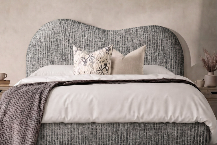 Florence Bed - Queen - Steel Flint Home - 1
