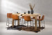 Belmont Harvey 6-Seater Counter Bar Set - Tan Bar Sets - 3