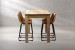 Belmont Harvey 4-Seater Counter Bar Set - Tan Bar & Cocktail Sets - 5