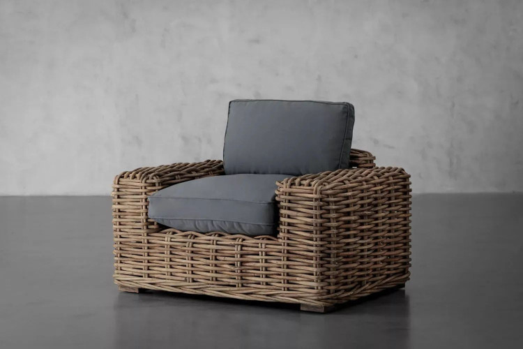 Demo - Panama Patio Lounge Set - Slate Demo Clearance - 1