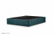 Zoey Bed Base - Queen - Aged Teal Queen Bed Bases - 1